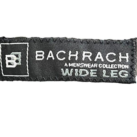 Bachrach 100% Wool Plaid Taupe Brown 2 Button Suit Jacket Blazer sz 42 Long 42L - Picture 16 of 16